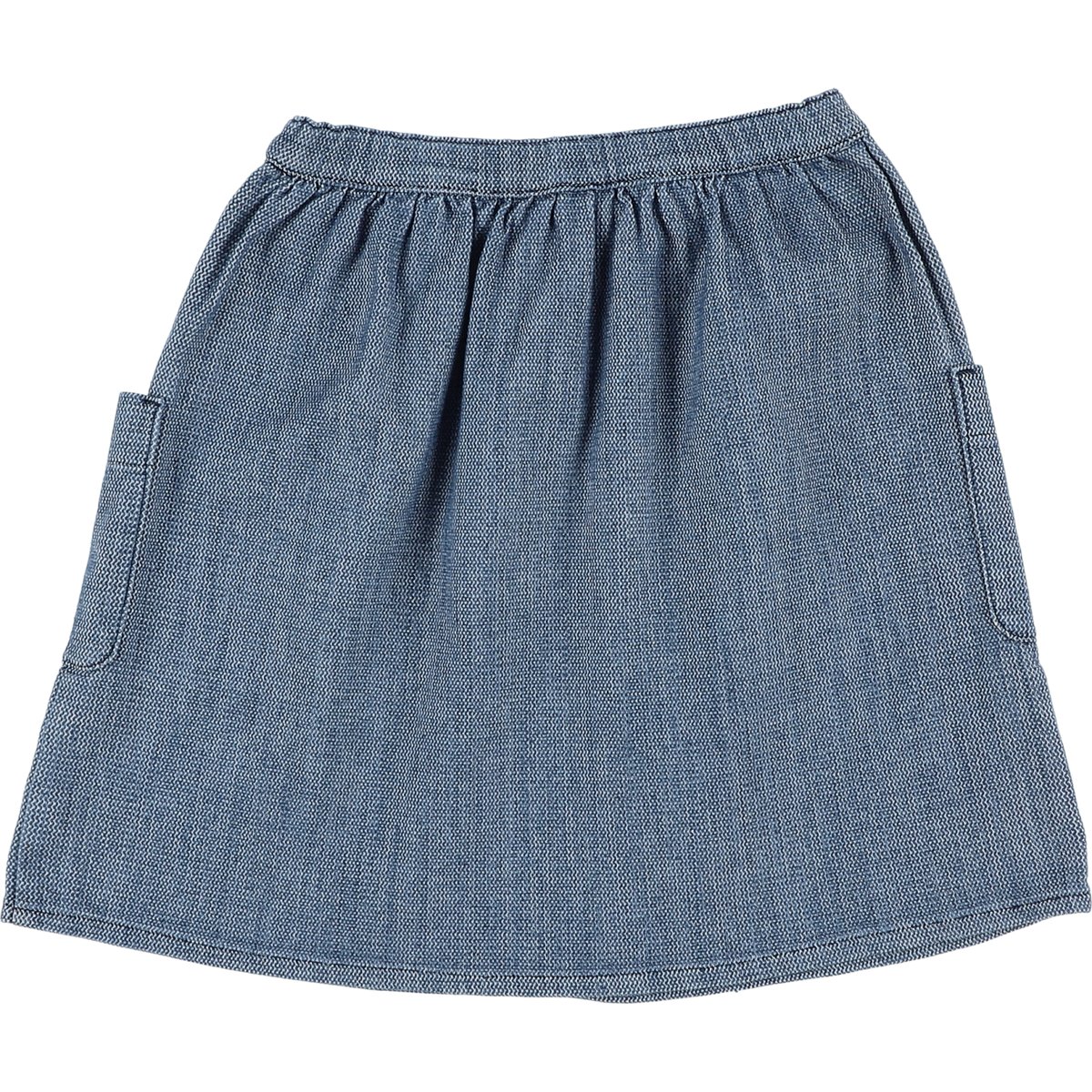 Jupe - Très bon état blanc;bleu, PIUPIUCHICK