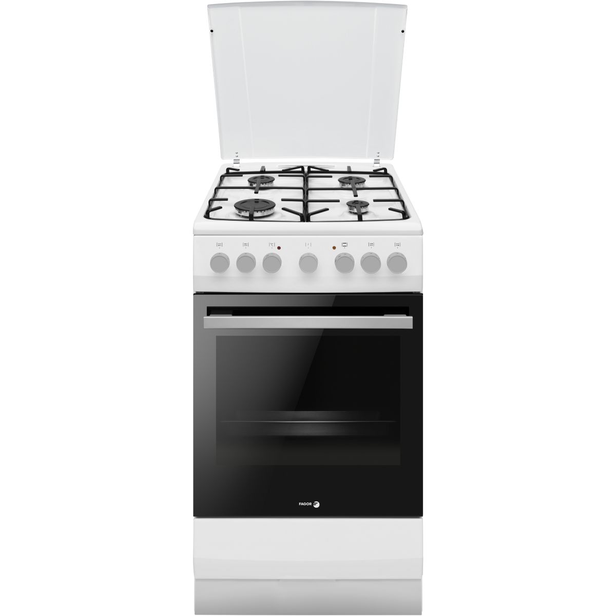 Cuisinière gaz FCM104B blanc, FAGOR