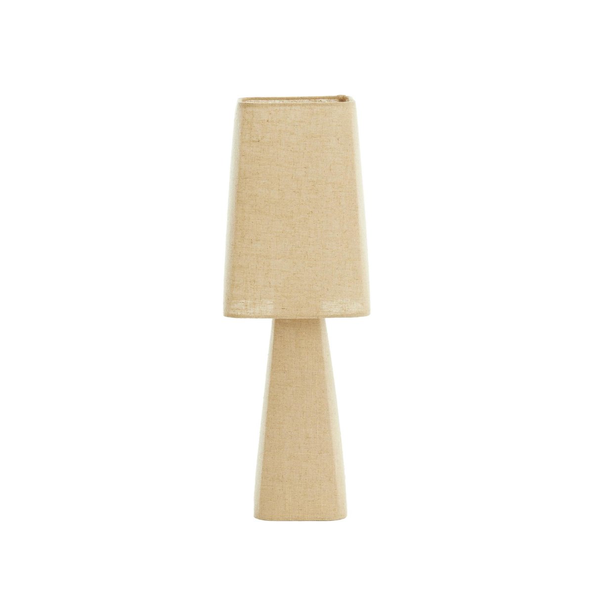 Lampe À Poser Textiles MIKKO naturel, LIGHT & LIVING