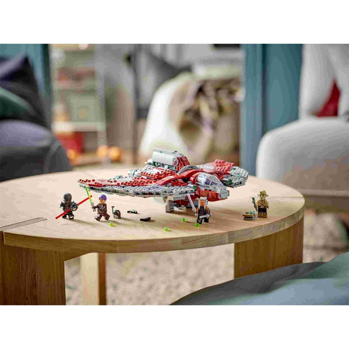 LEGO Star Wars - Navette T-6 d'Ahsoka Tano (75362) - Set de Construction Épique multicolore, LEGO