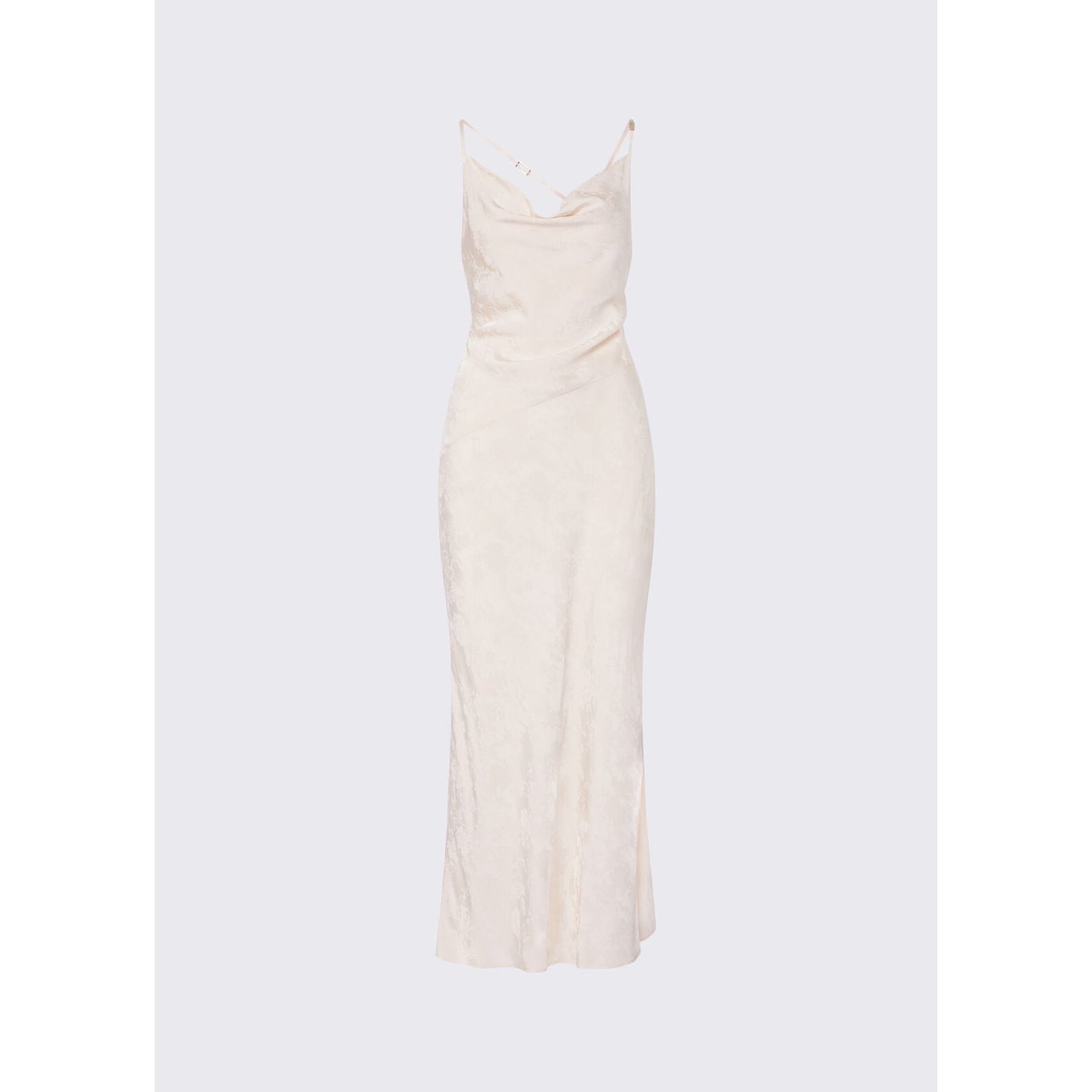Robe Longue Jacquard crème, LIU JO