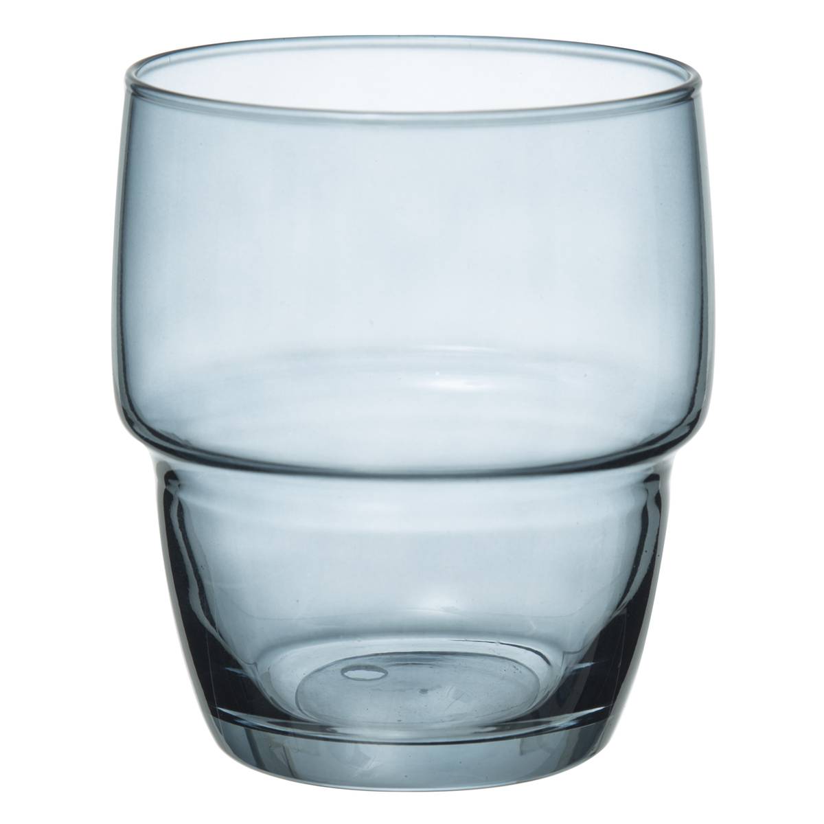 Lot de 6 verres bas en verre texturé RODRIG'EAU multicolore, SECRET DE GOURMET