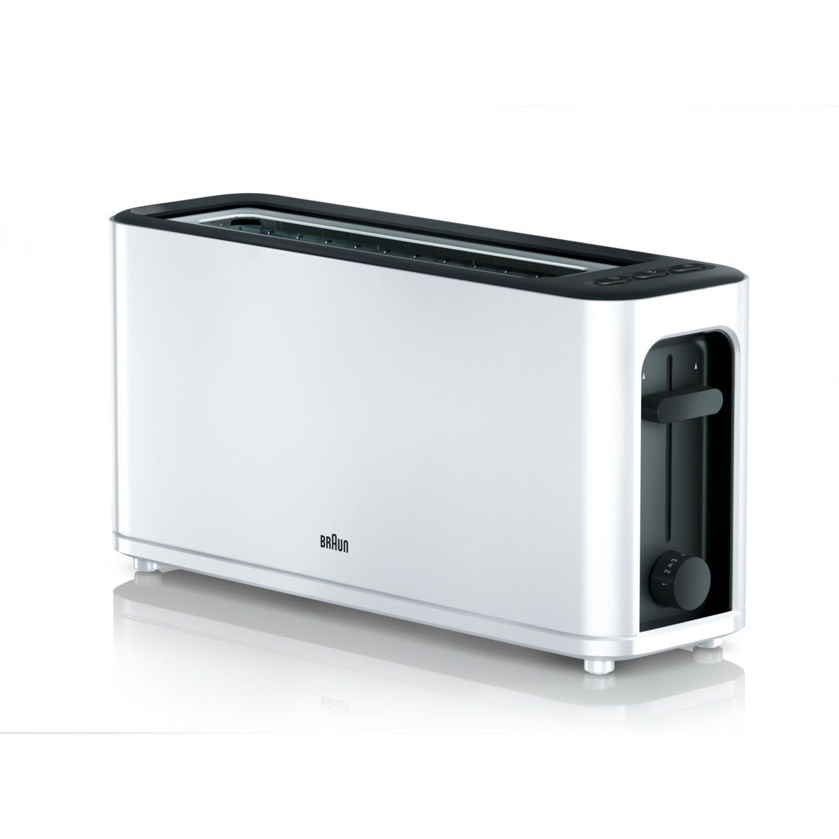 Grille-pain HT3100WH PurEase blanc, BRAUN
