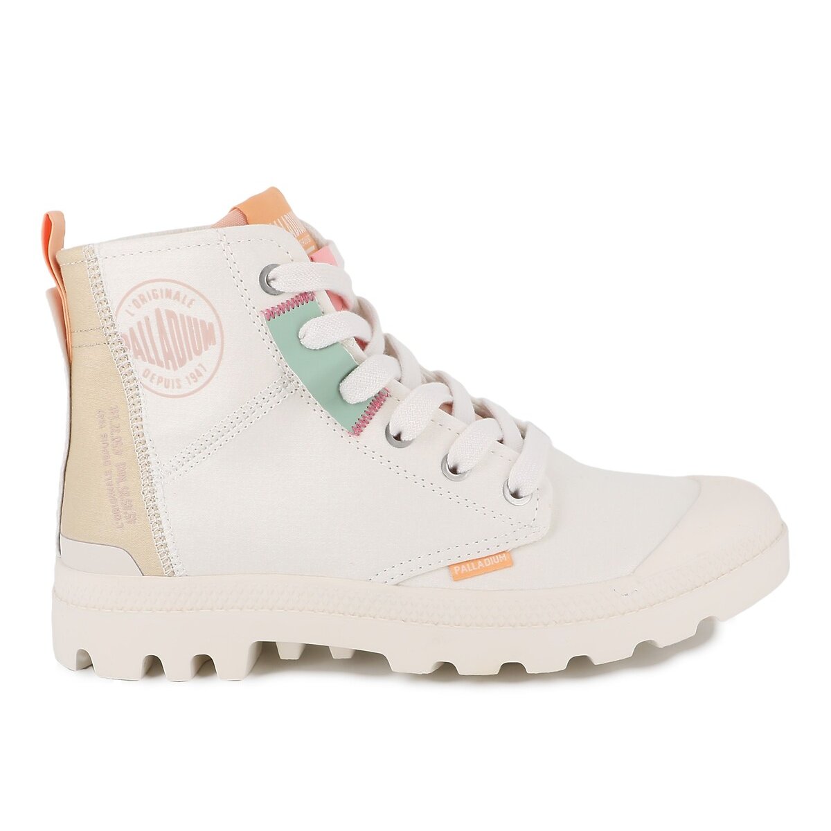 Baskets Montantes Pampa Hi Urban Layer beige, PALLADIUM