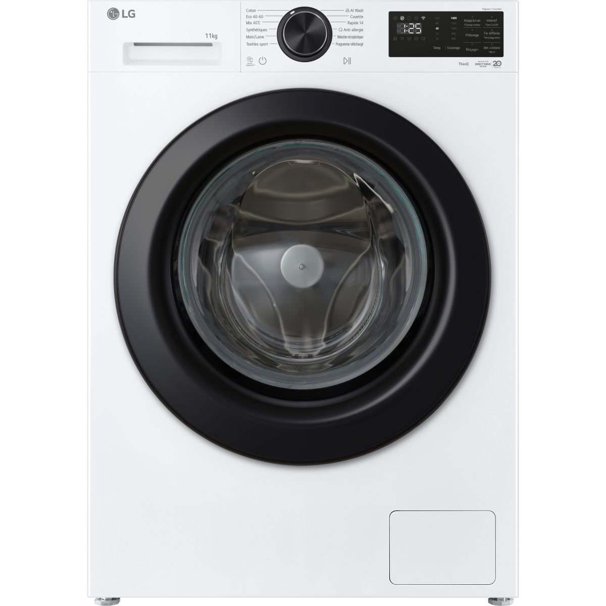 Lave linge hublot F14XN55BWS couleur unique, LG