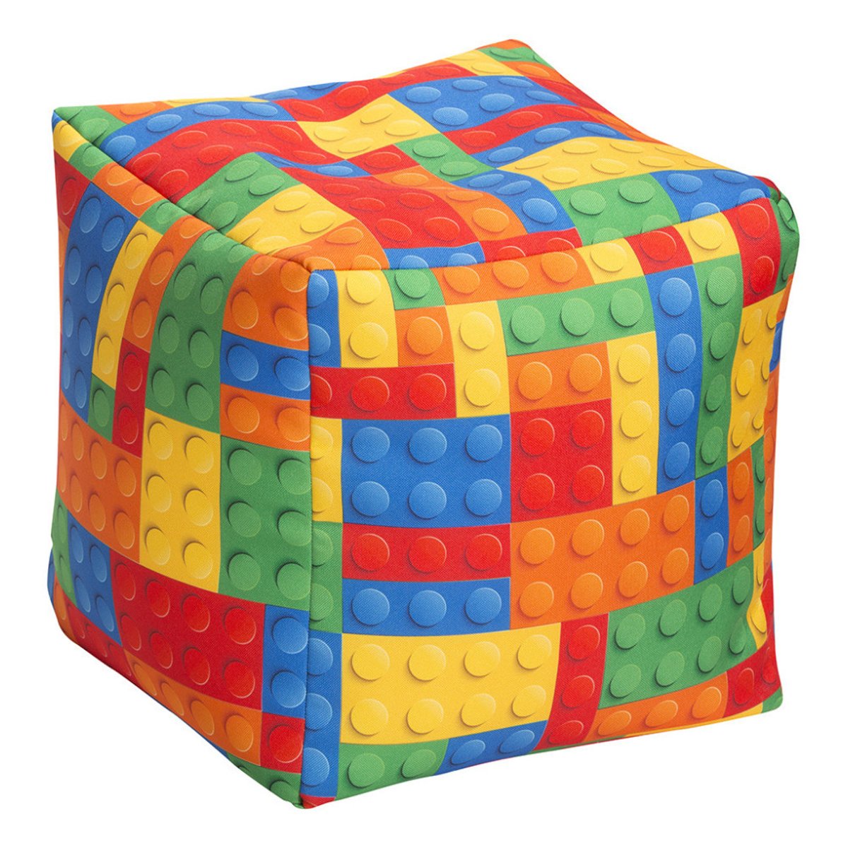 Repose pieds CUBE BRICKS multicolor, SITTING POINT