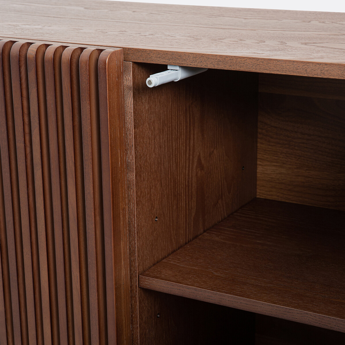 Buffet haut 2 portes Neottie teinté coloris noyer, LA REDOUTE INTERIEURS