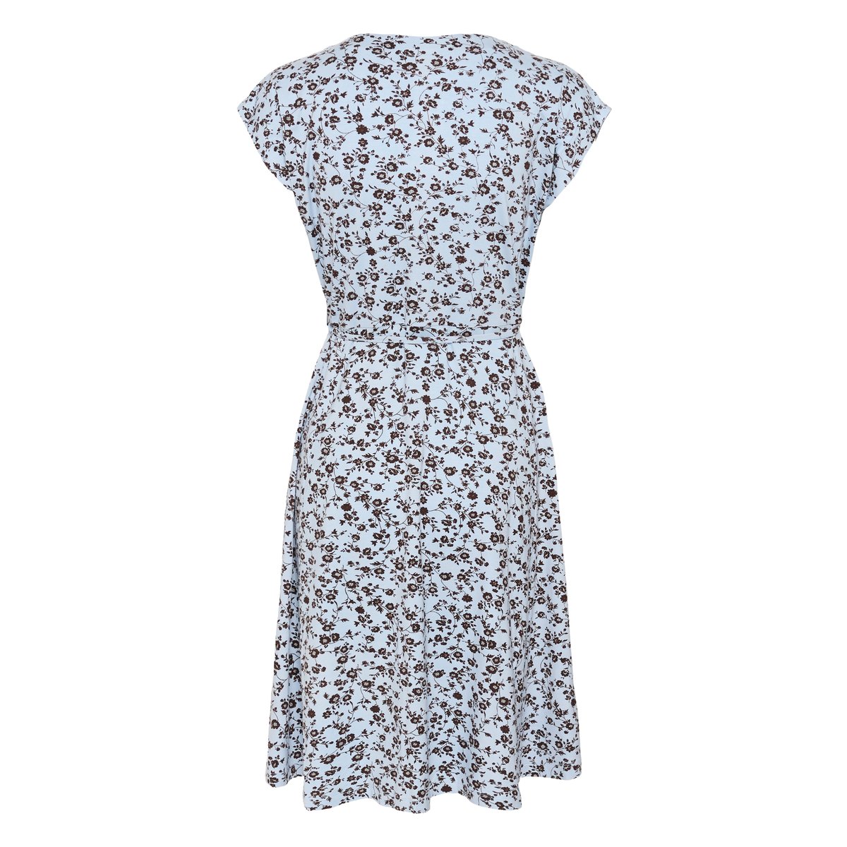 Robe bleu blue fog w. coffee bean flower, KAFFE