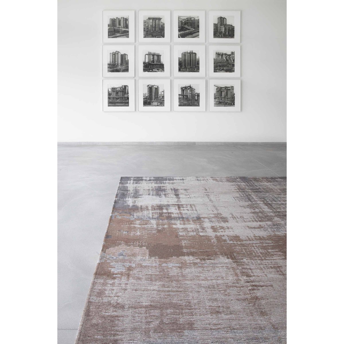 Tapis de salon et chambre tissé plat VENETIAN beige, NOVATREND