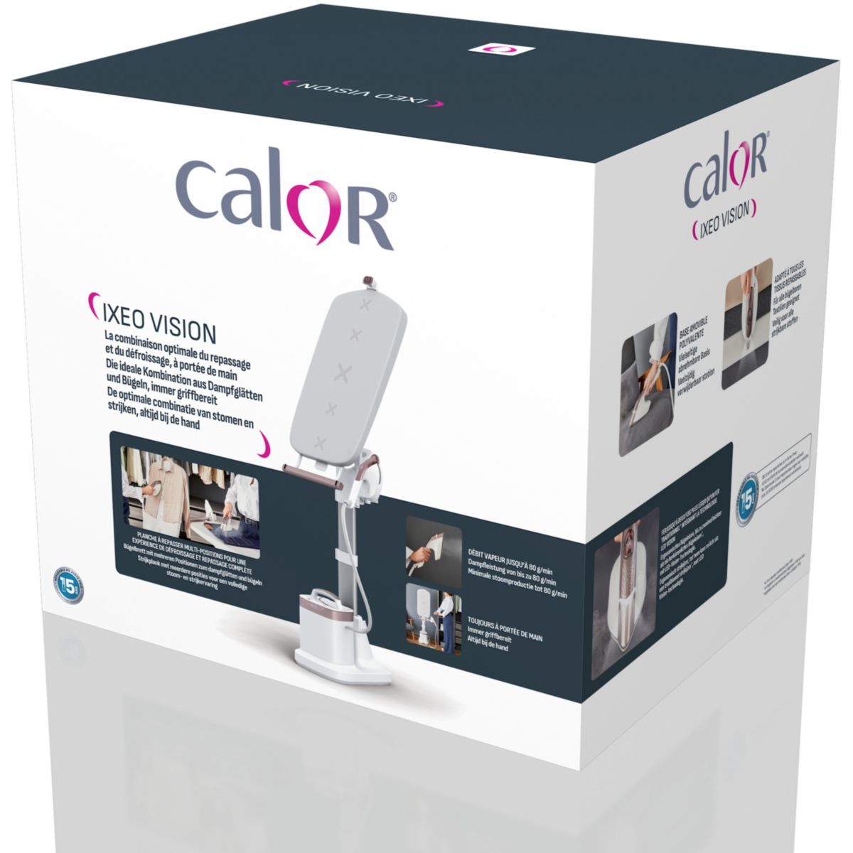 Défroisseur vapeur Ixeo Vision QT1811C0 couleur unique, CALOR