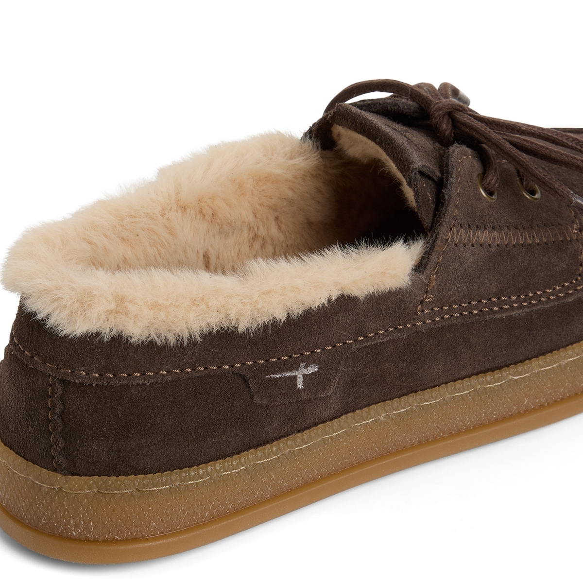Mocassin en cuir marron mocca, TAMARIS
