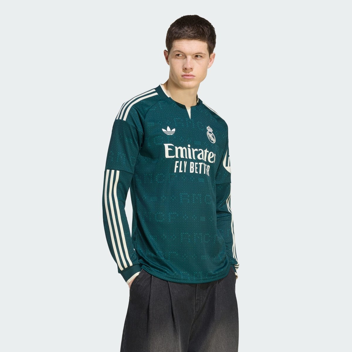 Maillot Manches Longues Extérieur Real Madrid 26/27 Maillot Manches Longues Extérieur Real Madrid 26/27 aurora ivy, adidas Performance