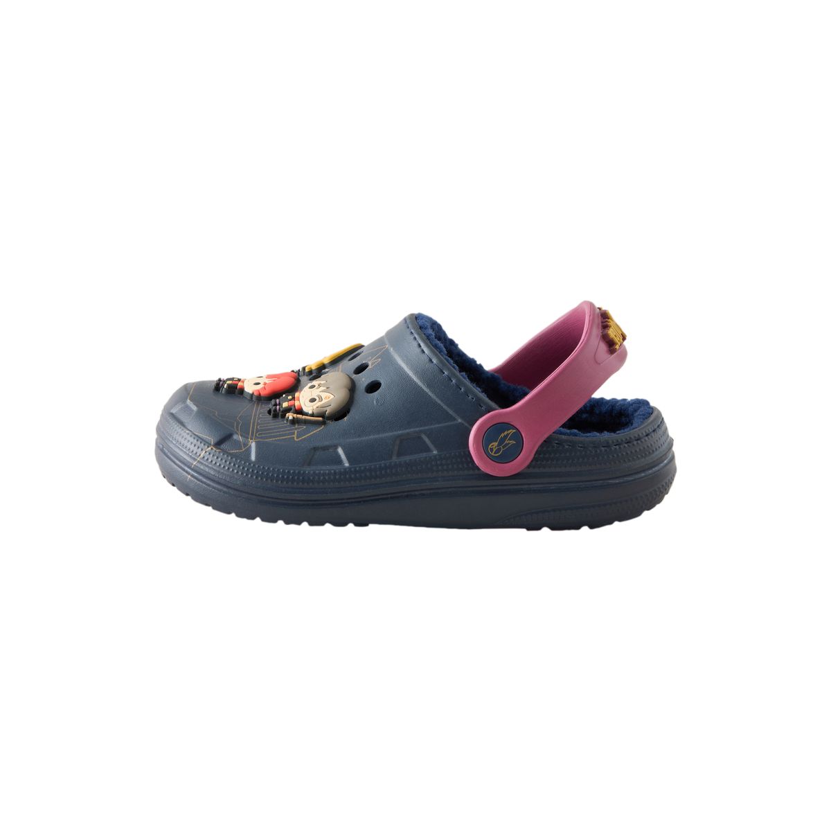 Chaussons style sabots fourrés harry potter bleu marine, NEXT