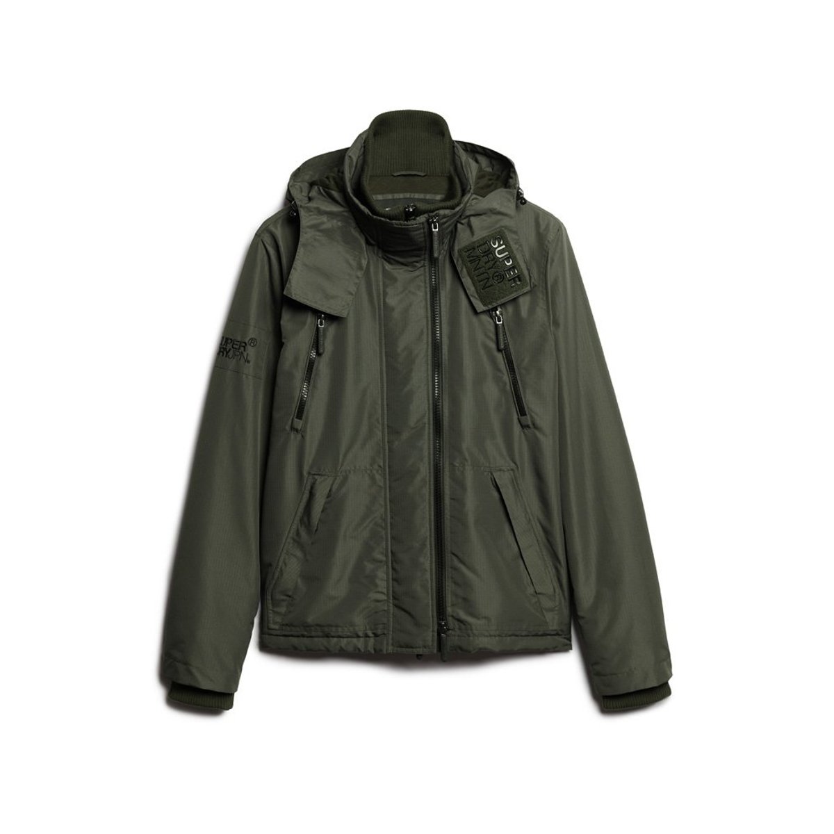 Veste Mountain SD Windcheater vert olive surplus, SUPERDRY