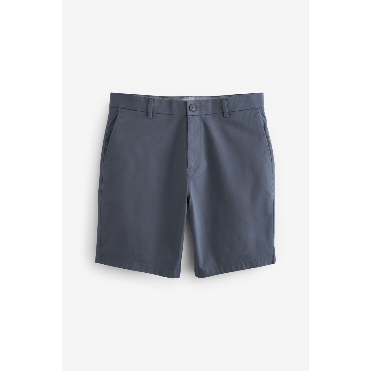 Short chino stretch bleu moyen, NEXT