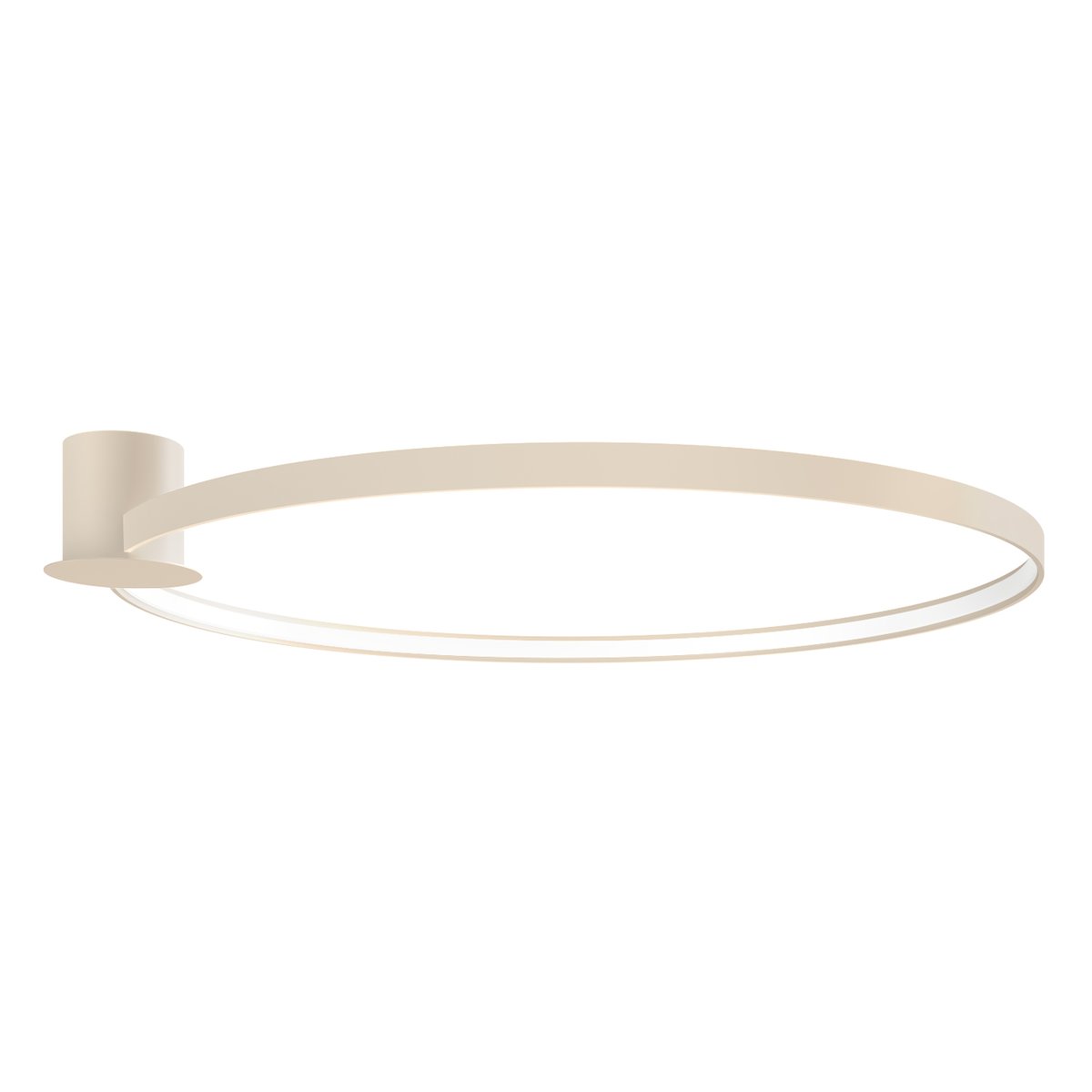 Plafonnier Aluminium Beige LED 1 Rio beige, EDEN
