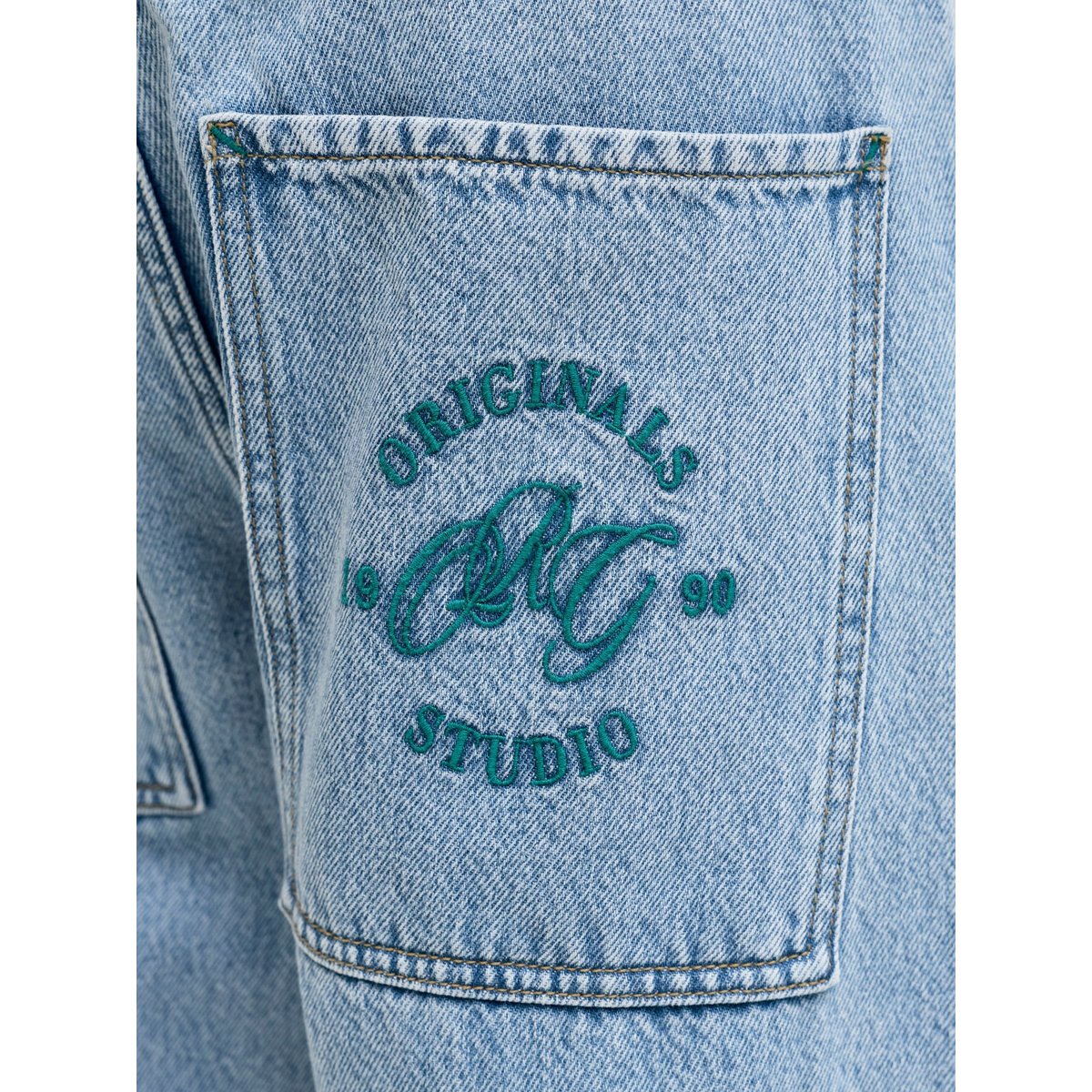 Jean À Coupe Wide blue denim 1, JACK & JONES