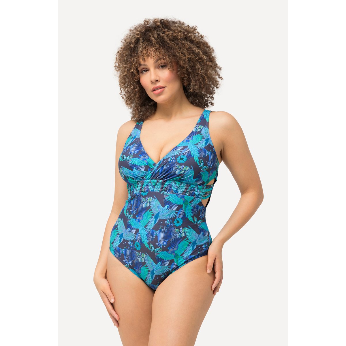 Maillot de bain à bonnets souples olive foncé, ULLA POPKEN