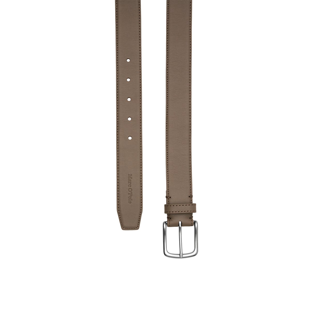 Ceinture en cuir de vache noble marron, MARC O'POLO