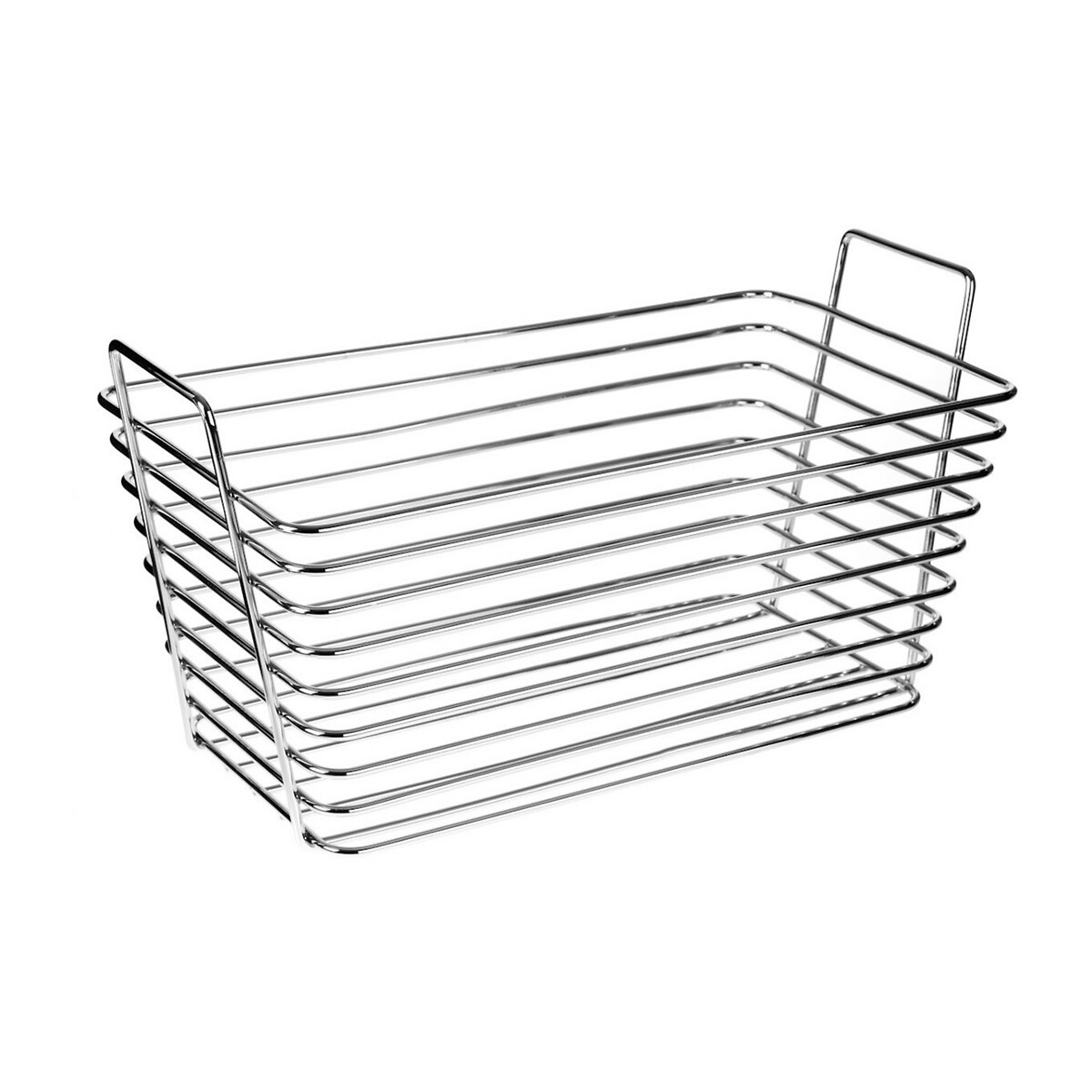 Chrome Caddy with Handles silver-coloured, SO'HOME