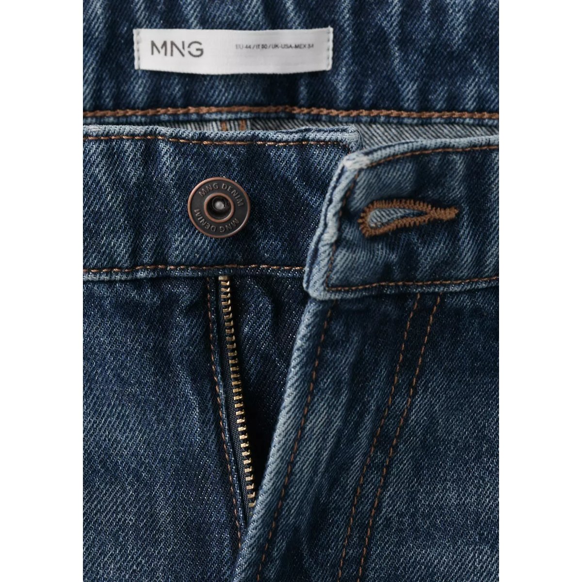 Jean Bob regular-fit bleu foncé, MANGO MAN