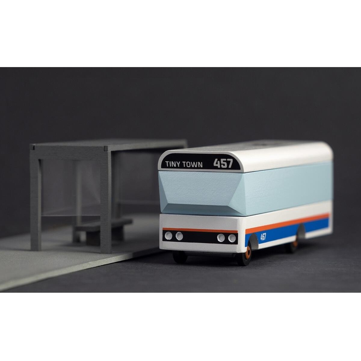 Tiny Town Bus blanc, CANDYLAB TOYS