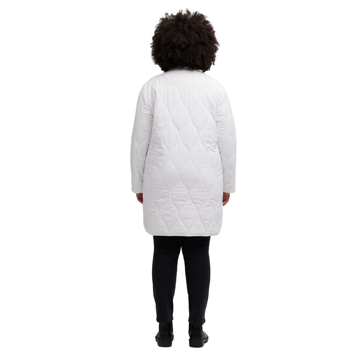 Veste matelassée, rembourrage chaud blanc cassé, ULLA POPKEN
