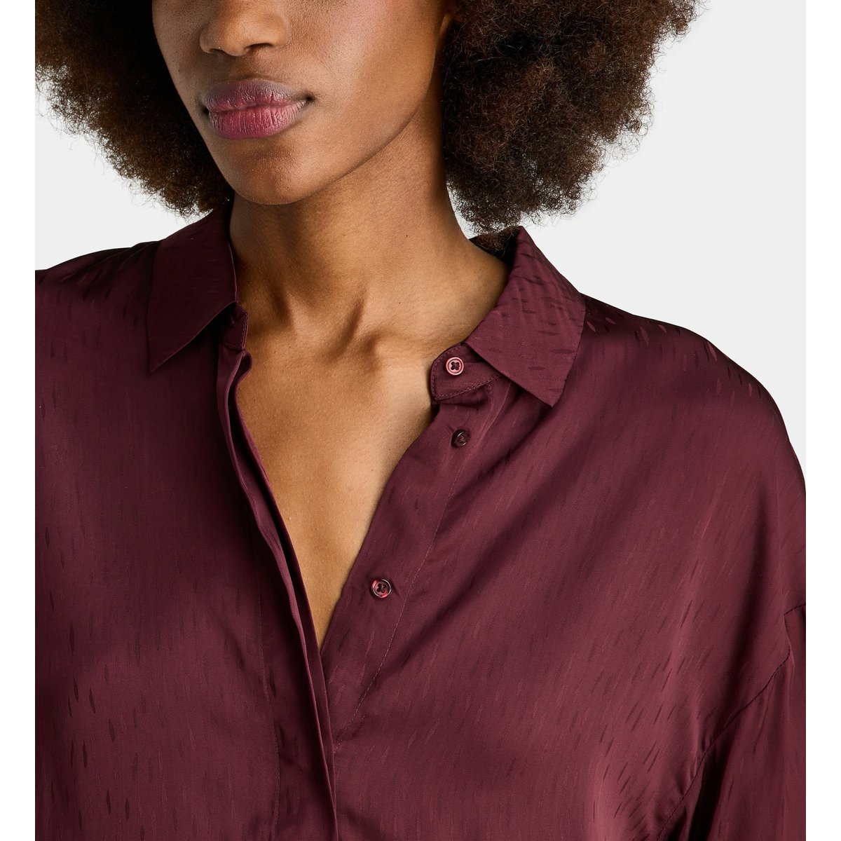 Chemise camille jak rouge foncé, GALERIES LAFAYETTE