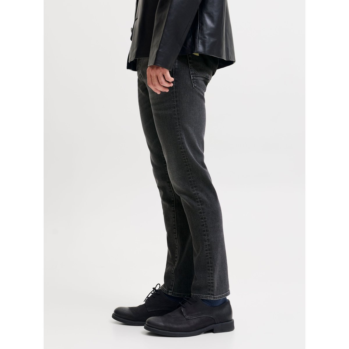 Jean Slim black denim, JACK & JONES