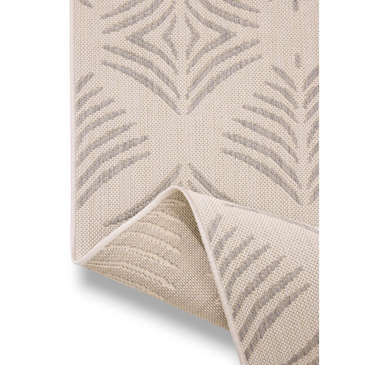 Tapis d'extérieur & intérieur METRO gris, BENUTA 