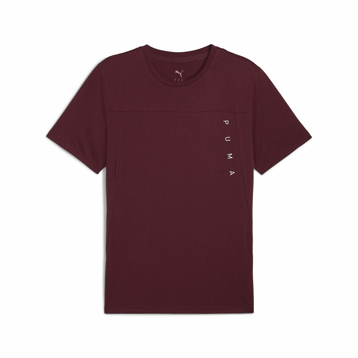 Short Sleeve Gym T-Shirt burgundy, PUMA