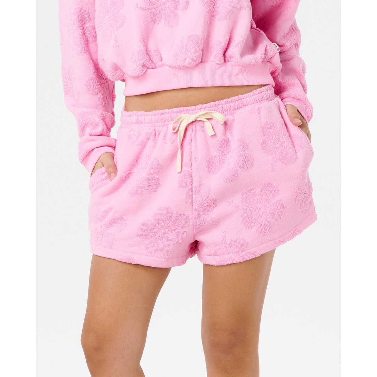 Short de plage PARADISE Terry rose, RIP CURL