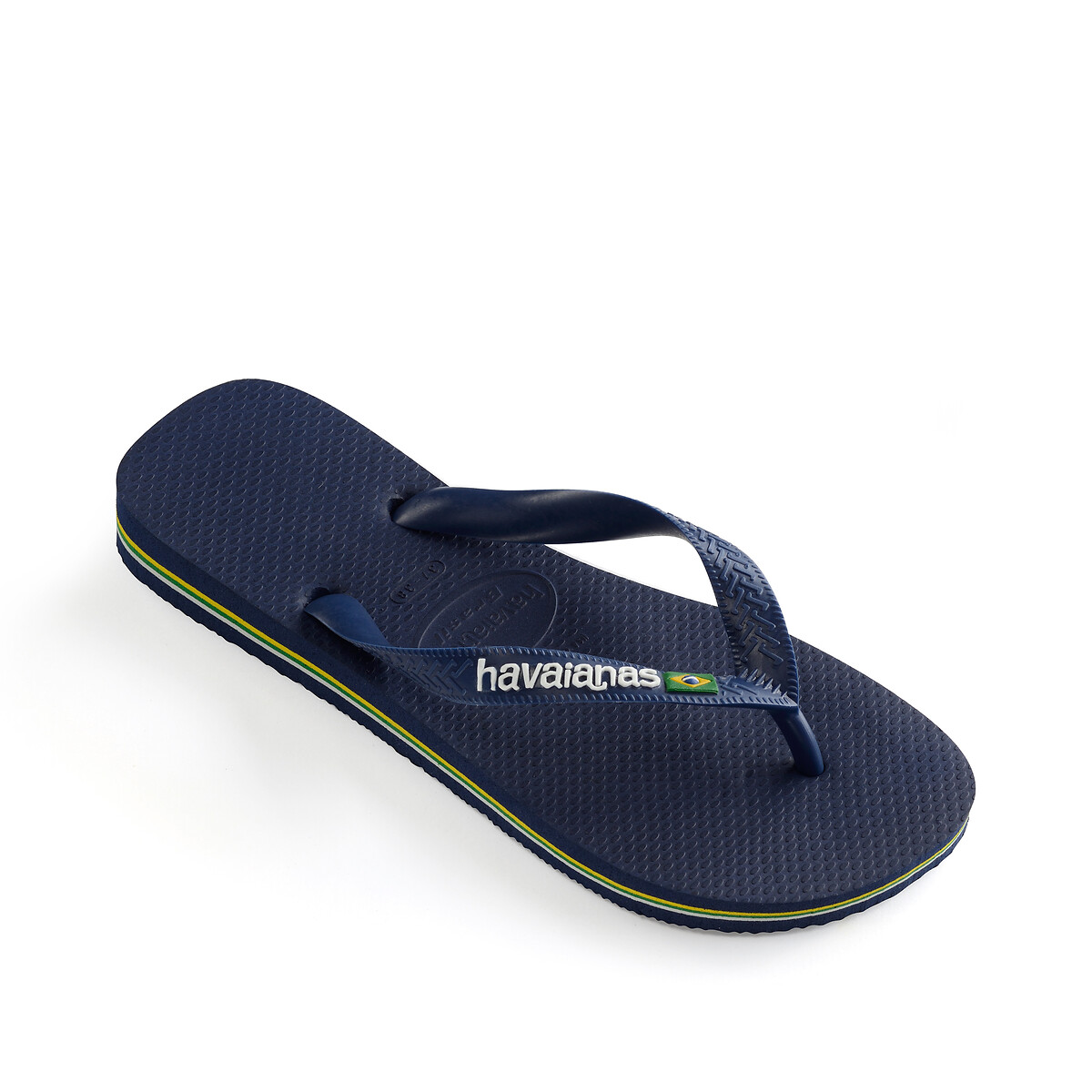 Infradito Brasil Logo blu, HAVAIANAS