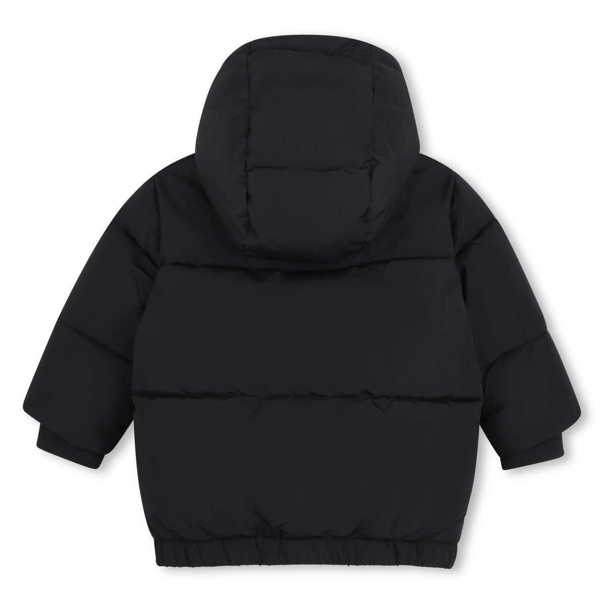 Doudoune à capuche black, BOSS KIDSWEAR