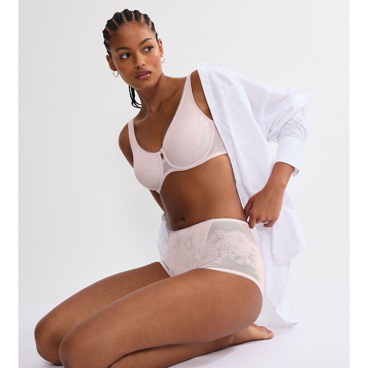 Soutien-gorge minimiseur Wild rose sensation rose pâle, TRIUMPH