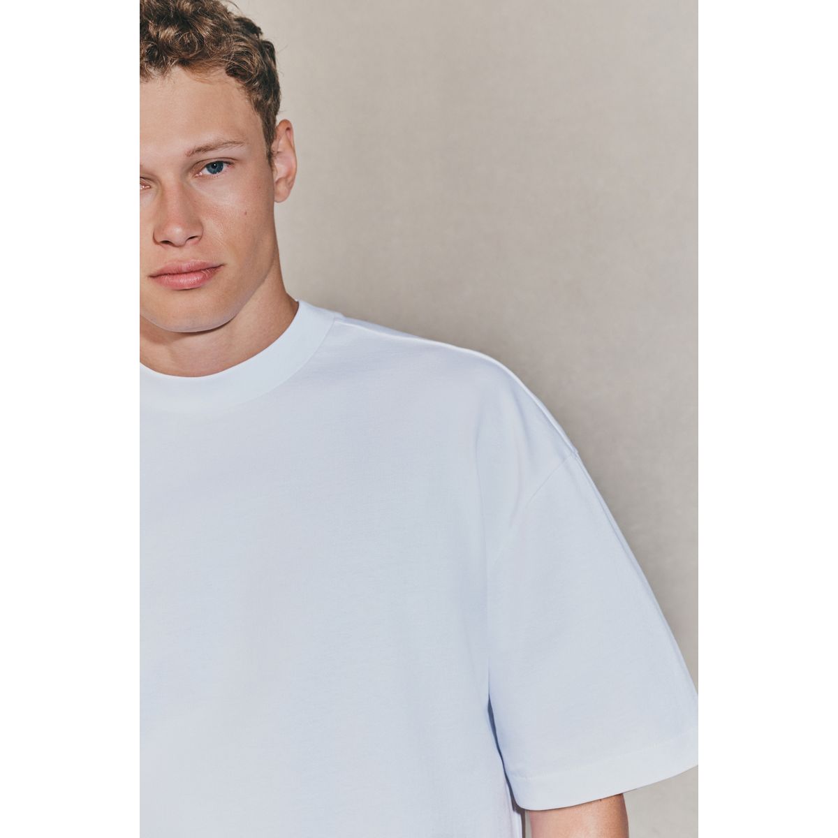 T-shirt épais edit blanc, NEXT