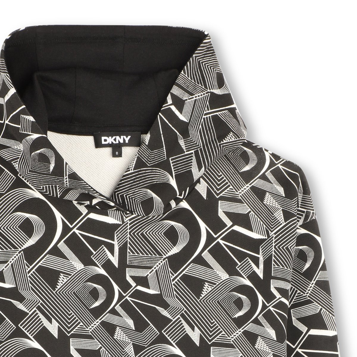Sweat noir blanc, DKNY