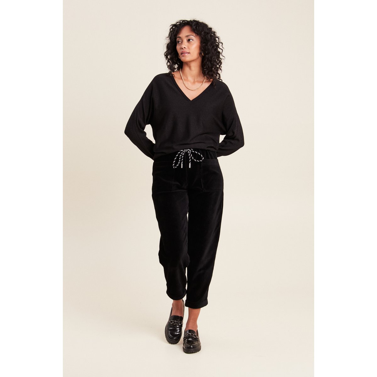 Pull manches longues noir, BREAL