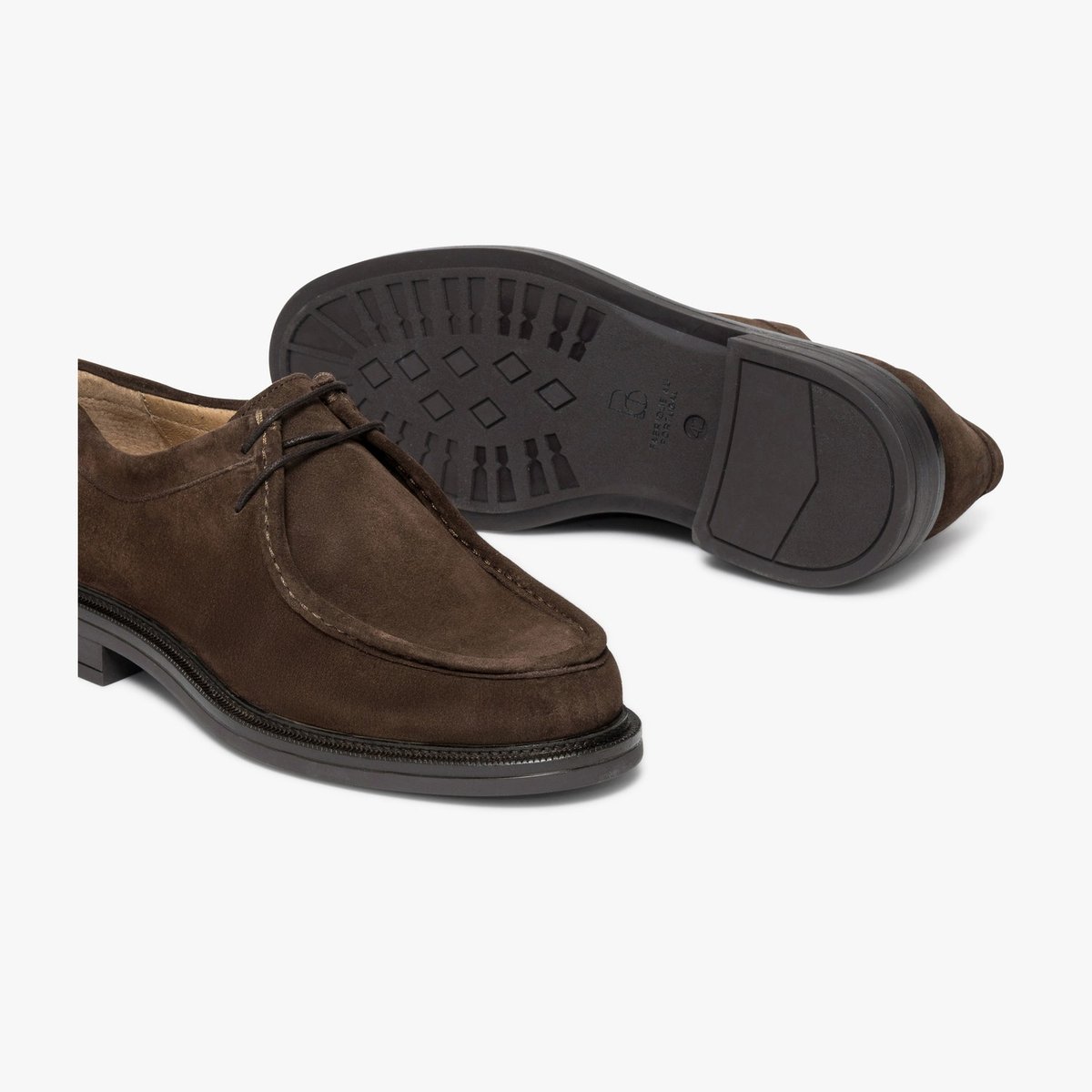 Derby en cuir FLAVIUS marron chocolat, BOCAGE
