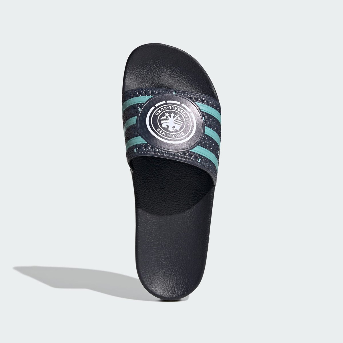 Claquette Allemagne Trèfle collegiate navy / flash aqua / collegiate navy, adidas Performance