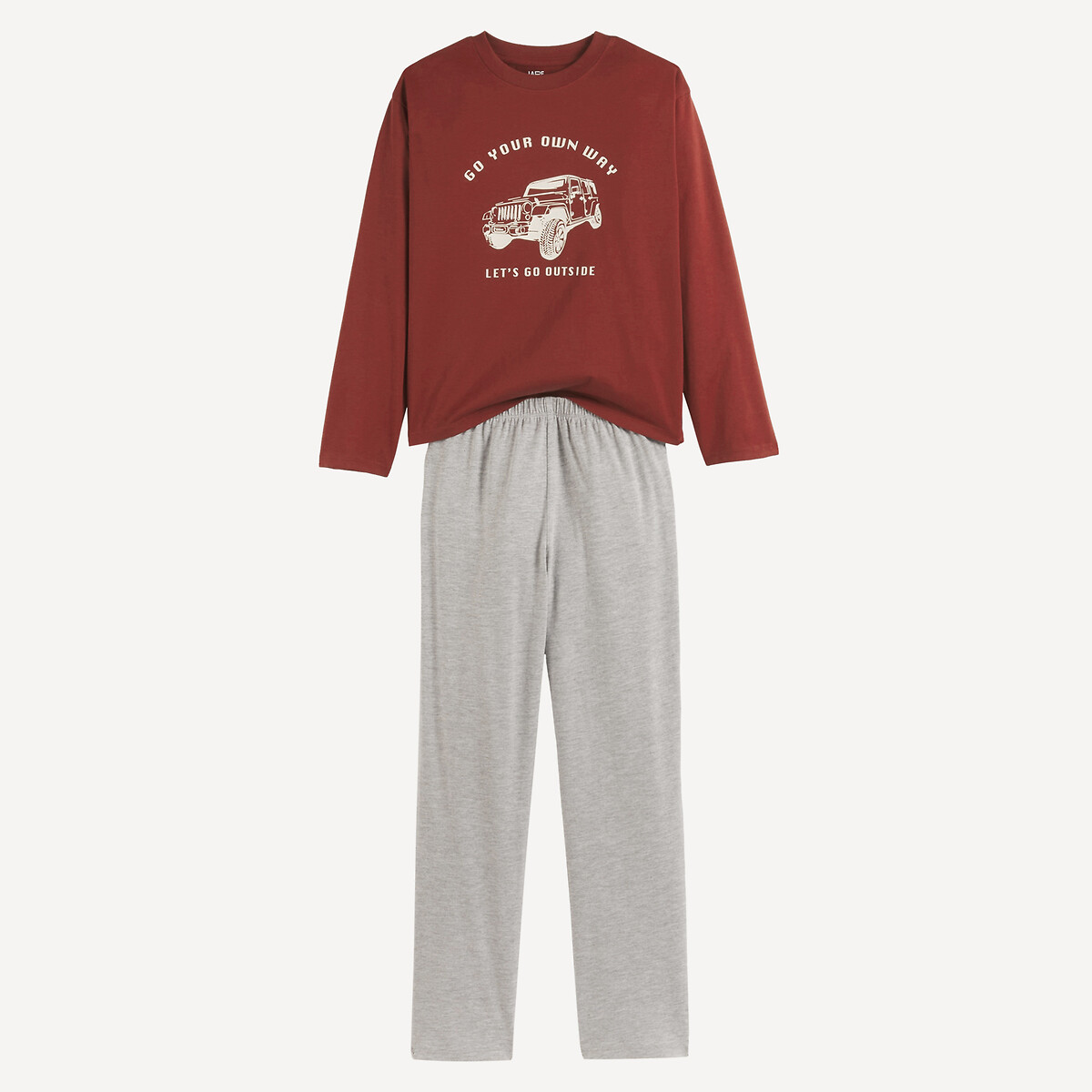 . bordeaux/grigio, LA REDOUTE COLLECTIONS