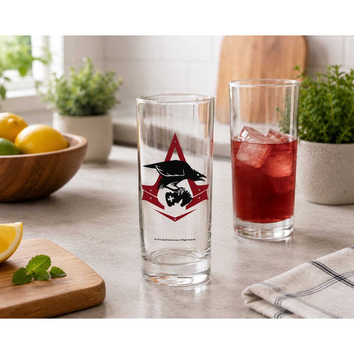 Verre Assassin's Creed 29 cl transparent, EDEN