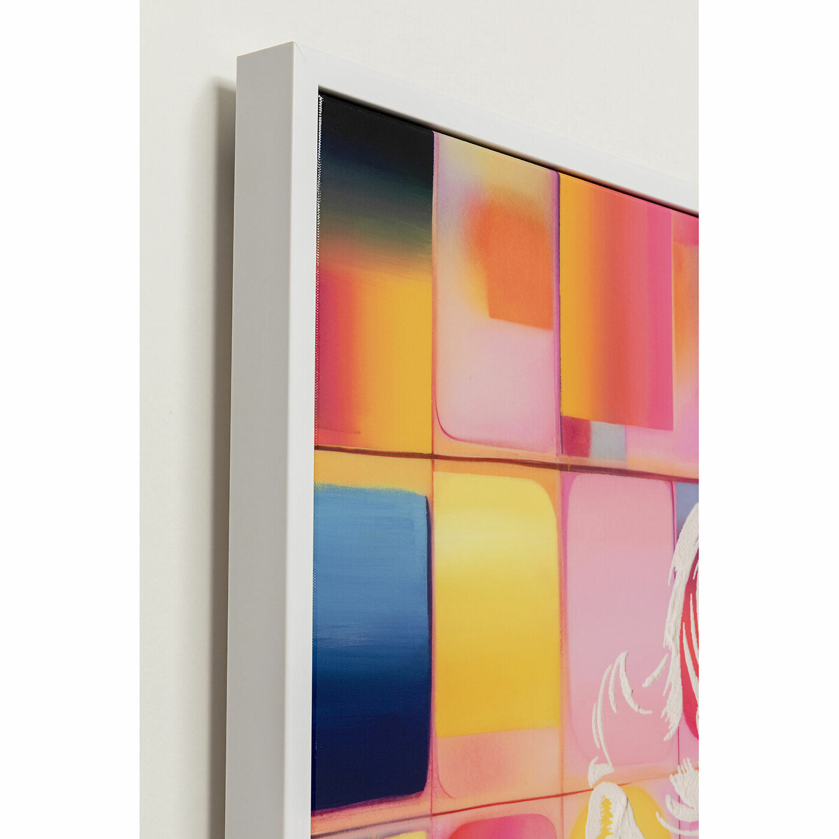 Quadro tela Diva Pixel 120x90cm nero , KARE DESIGN