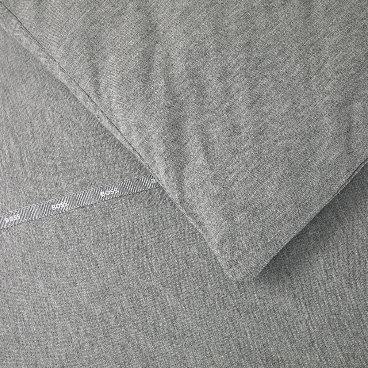 Housse de couette en coton modal gris, BOSS SENSE grey, BOSS HOME