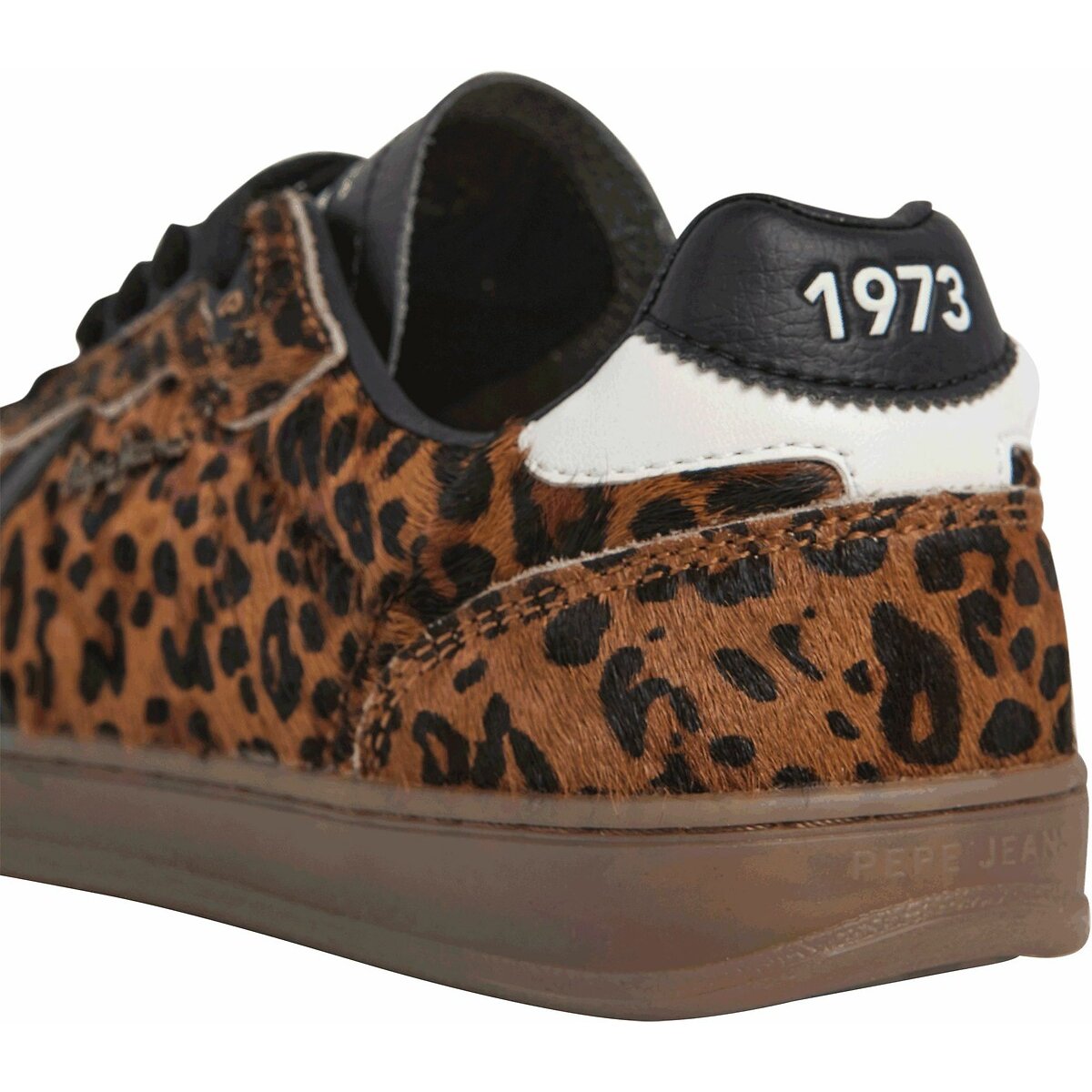 Baskets Ball Print W imprimé léopard, PEPE JEANS