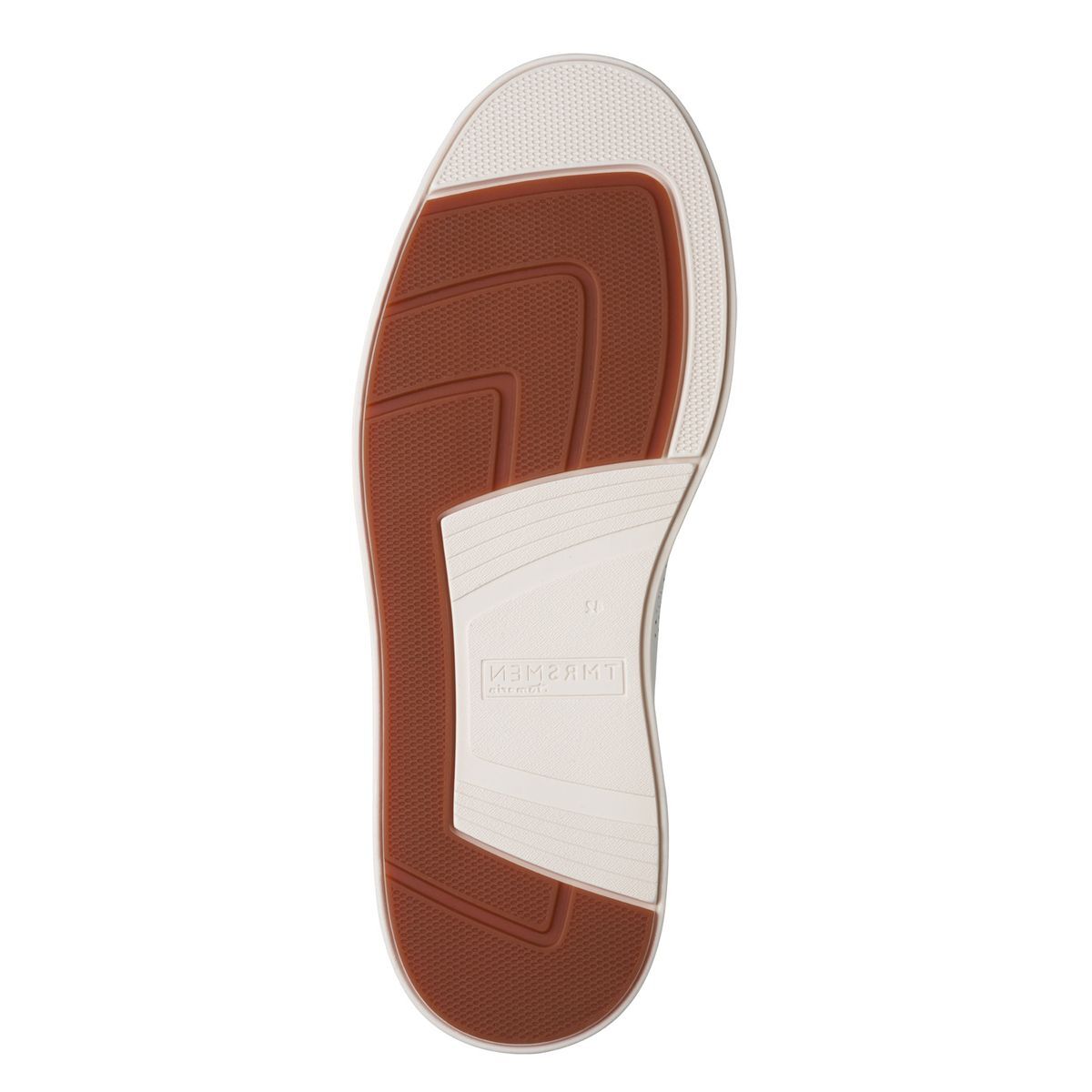 Basket en cuir beige beige combiné, TAMARIS