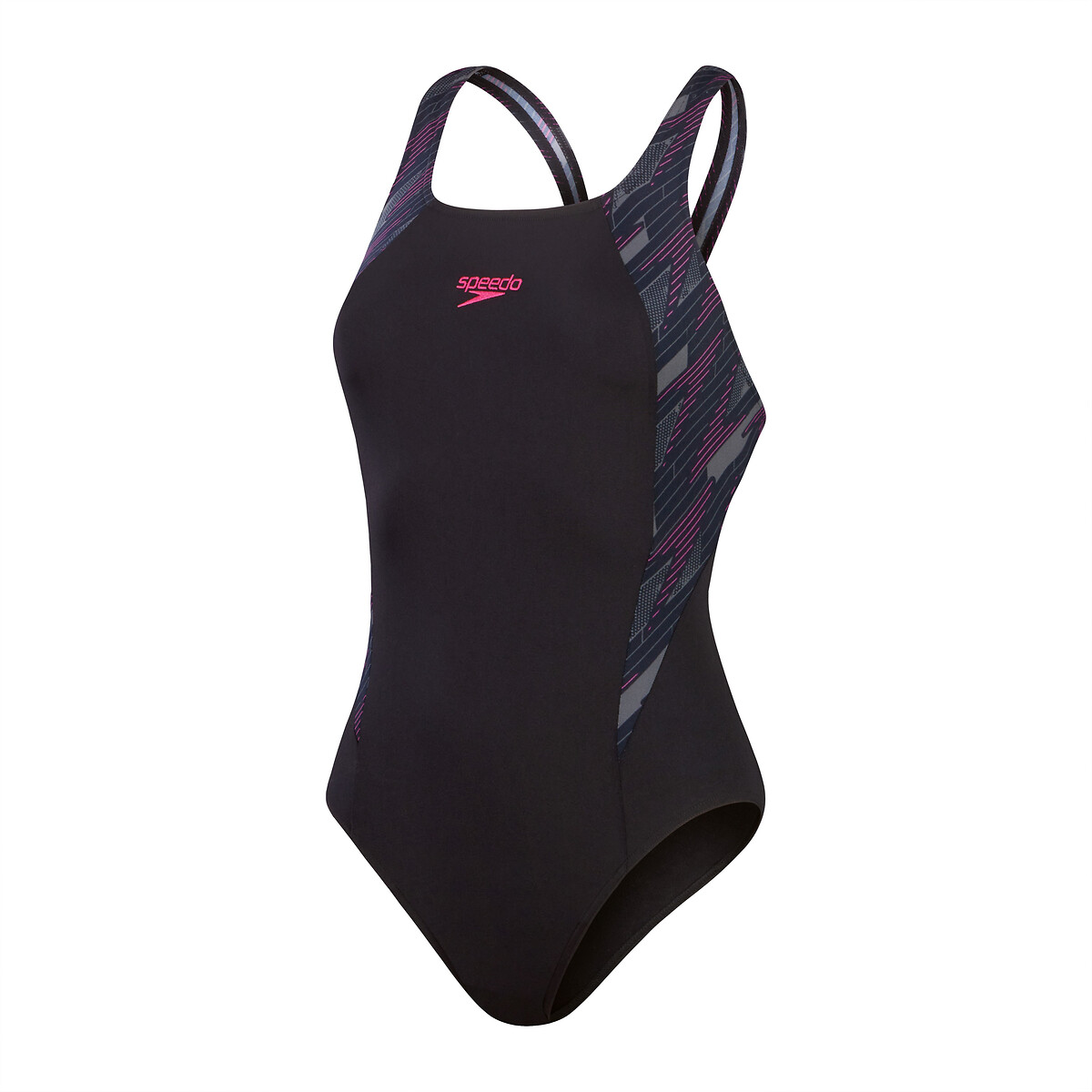Muscleback Pool Swimsuit black/pink, SPEEDO