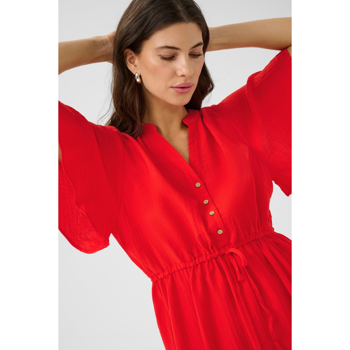 Robe rouge flame scarlet, CREAM