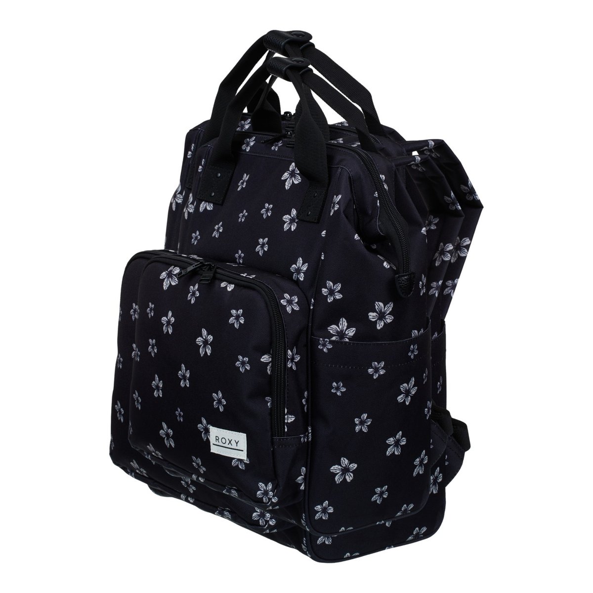 Sac à dos moyen SWIFTY. noir anthracite sol searcher ditsy, ROXY