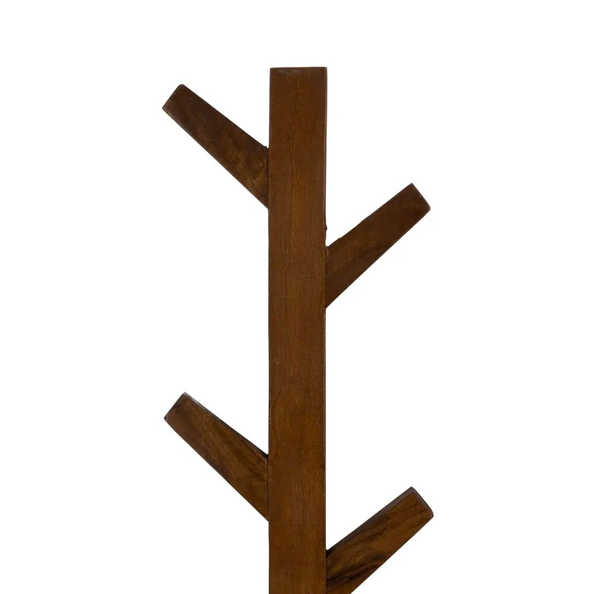 Portemanteau mural bois manguier 23x7x123cm bois, WADIGA